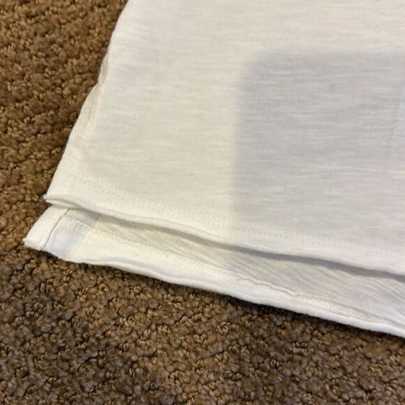 Unsweetened Women’s White T-Shirt with Leopard Stars - Picture 3 of 7